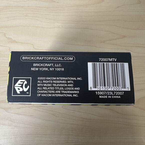 MTV Cassette Brick Building Set (80 Pcs) Brickcraft 2023 NIB - Picture 5 of 7